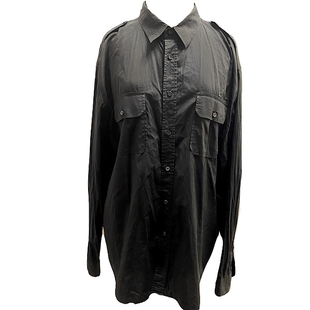 RALPH LAUREN BLACK LABEL BUTTON DOWN DRESS SHIRT